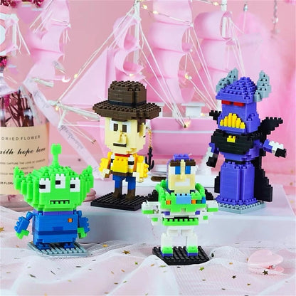 Toy Story Mini Building Block Figure – Nano Brick Desk Toy