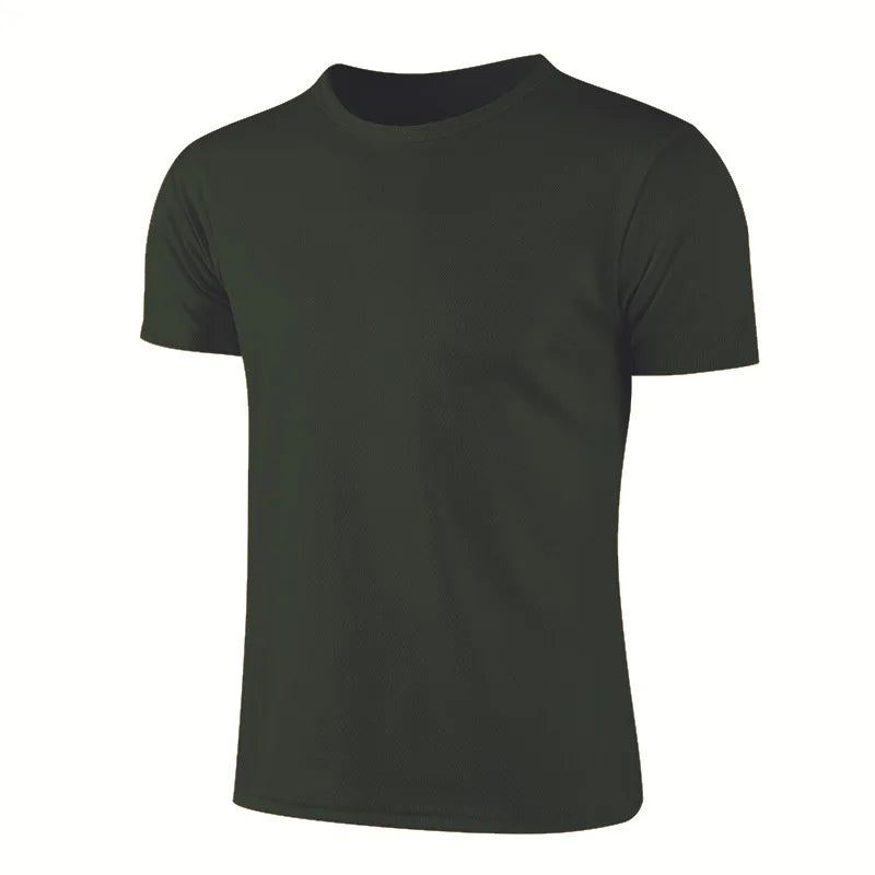 Men's Quick-Dry Sports T-Shirt – Running & Soccer Jersey