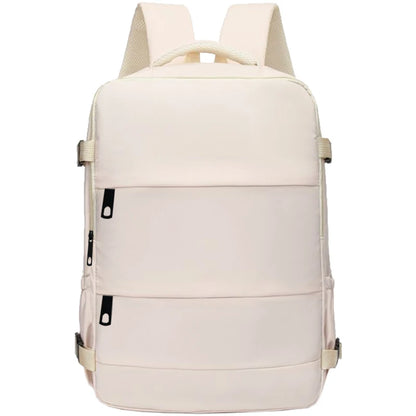 Lightweight Casual Backpack with Adjustable Straps & Multiple Pockets