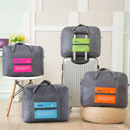 Foldable Waterproof Travel Duffel Bag – Large Capacity Carry-On