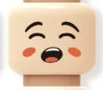 DIY Minifigure Print Heads – 10 Pcs LEGO-Compatible Assorted Faces