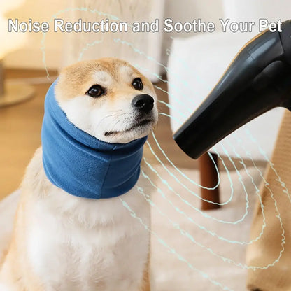 Dog Ear Cover Hood – Soft Warm Pet Grooming Ear Protection