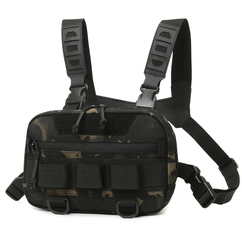 Tactical Chest Rig Bag – Outdoor Vest Pack for Hiking & Camping