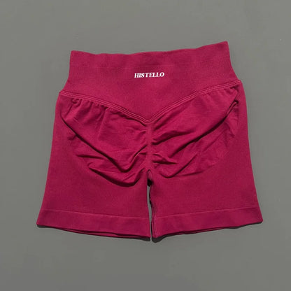 Women's Seamless High-Waist Workout Shorts – Yoga & Gym