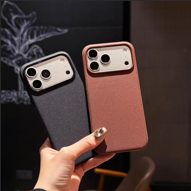 Luxury Tech Woven Magnetic Case Iphone 17 Air 16 15 Plus 14 13 12 11 Pro Max Techwoven Magsafe