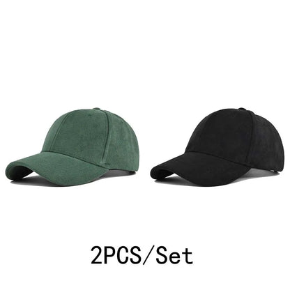 Unisex Snapback Baseball Cap – Solid Retro Adjustable Hat for Men & Women