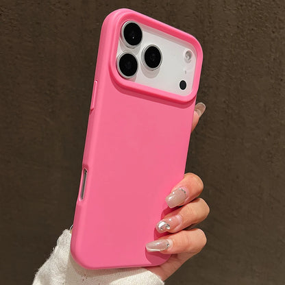 Candy Color Silicone Protective Phone Case Iphone 17 Pro Max Air Shockproof Matte Soft Tpu Bumper