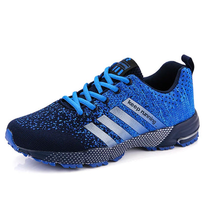 Unisex Breathable Mesh Running Sneakers – Casual Sports Shoes