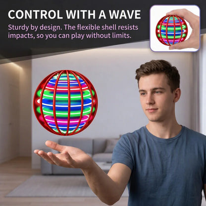 Flying Orb Ball Toy – Hand-Controlled LED Boomerang Spinner