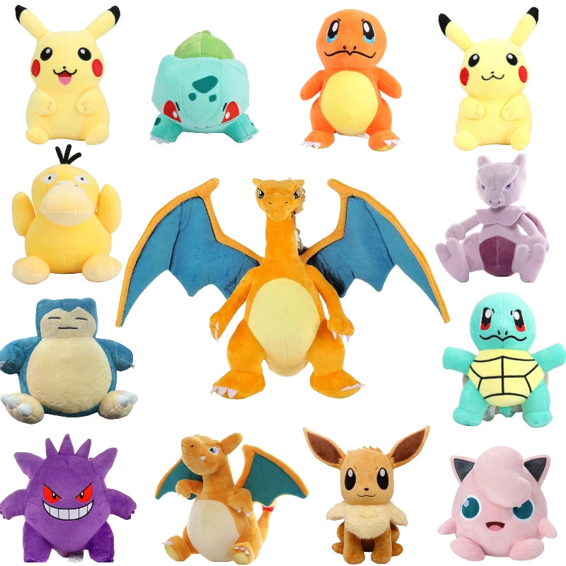Pokemon Stuffed Plush Toy 20cm – Kawaii Anime Doll for Kids