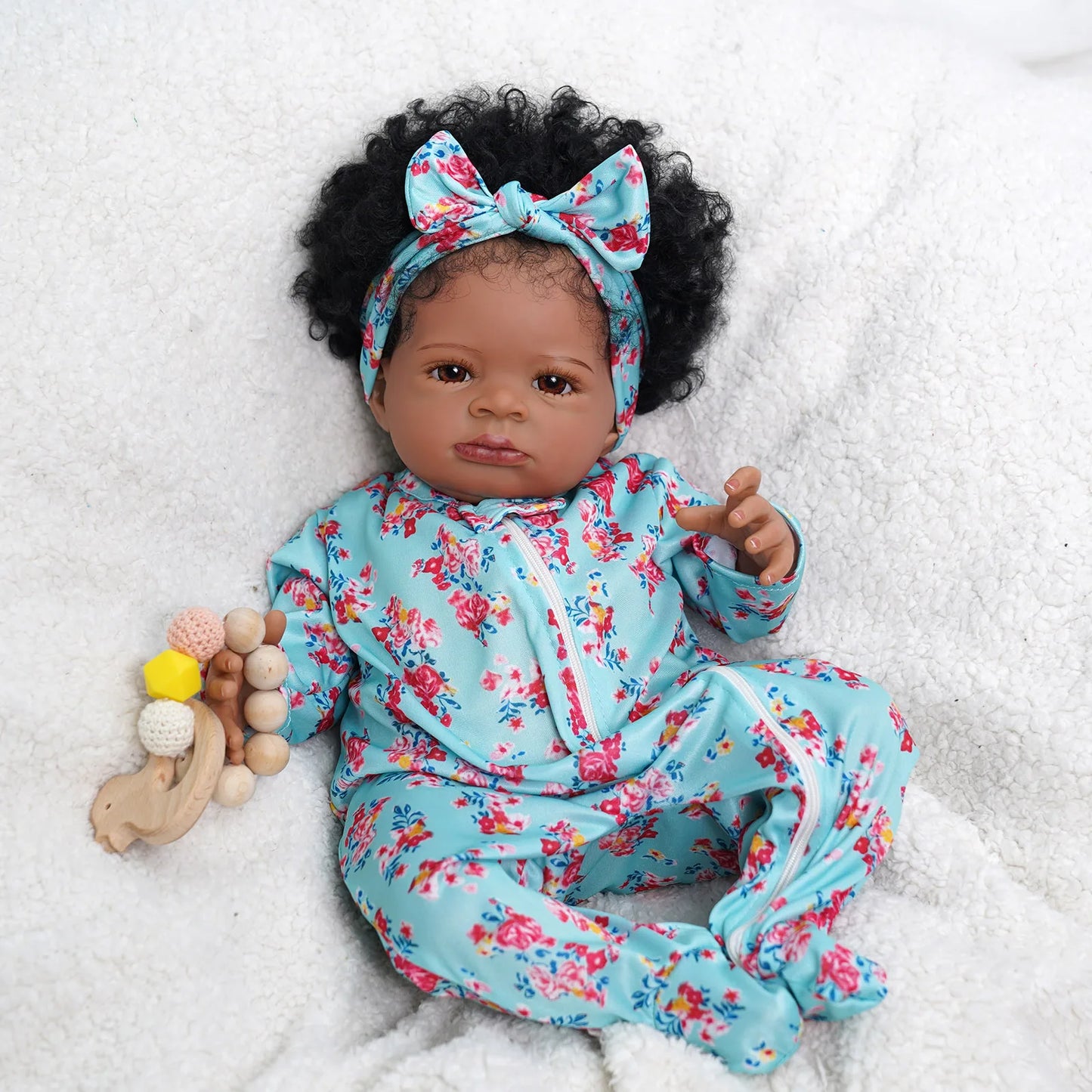 20 Inch Reborn Baby Doll Soft Touch 3D Paint Collectible Art Gift
