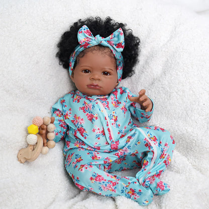 20 Inch Reborn Baby Doll Soft Touch 3D Paint Collectible Art Gift