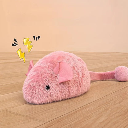 Luminous Interactive Mouse Cat Toy – Plush Glowing Mice for Indoor Cats