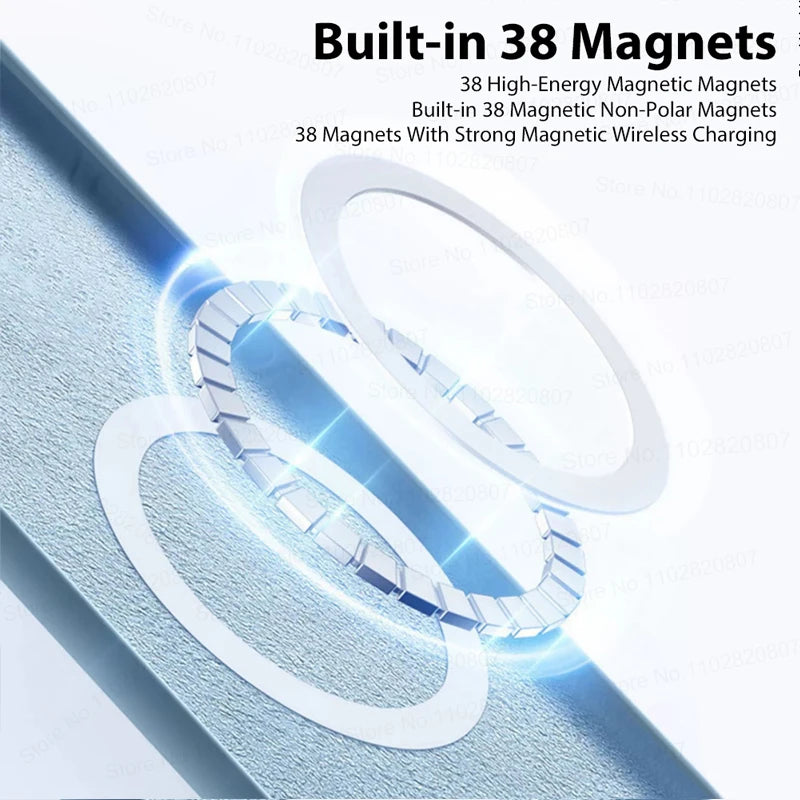 Magsafe Original Magnetic Cases Iphone 15 14 13 12 11 Pro Max Plus Wireless Charge Case Liquid