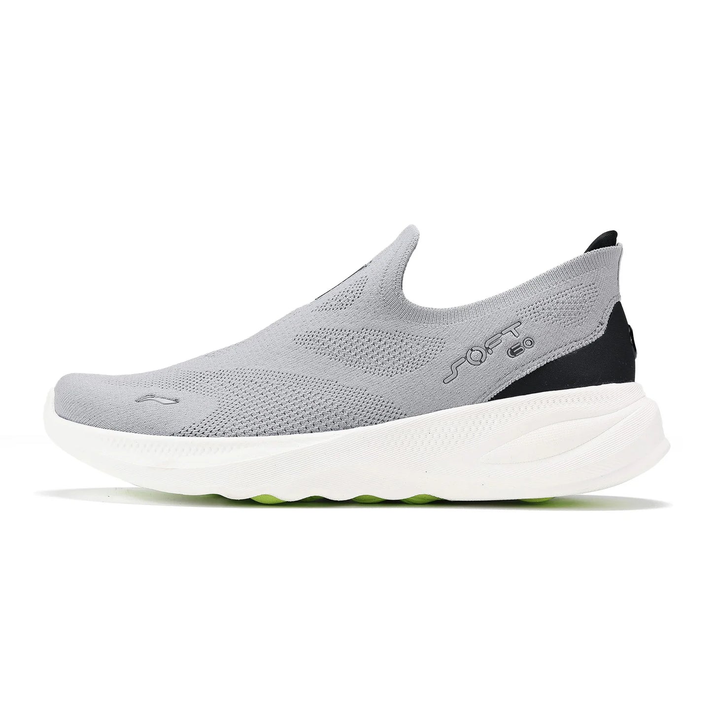 Slip-On Walking Shoes – Li-Ning Soft Go 2 Men's Knit Sneakers