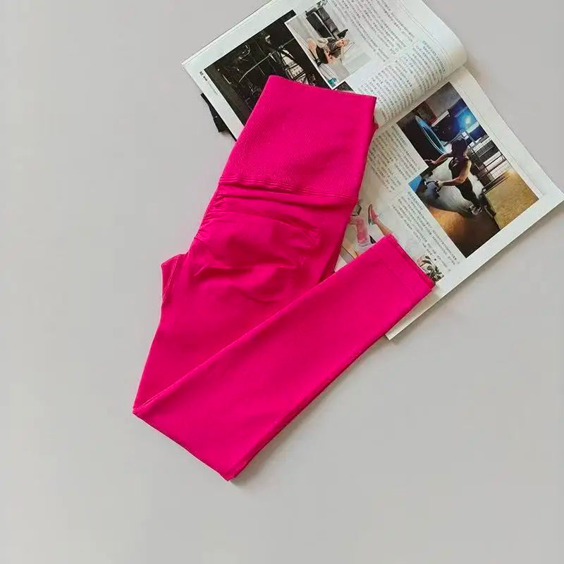 Seamless High-Waist Scrunch Butt Yoga Leggings