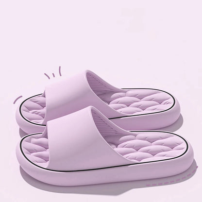 EVA Cloud Slippers – Thick Sole Cushion Slides for Indoor & Outdoor