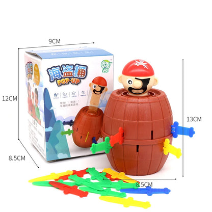Pirate Barrel Pop-Up Game – Sword Stab Lucky Toy