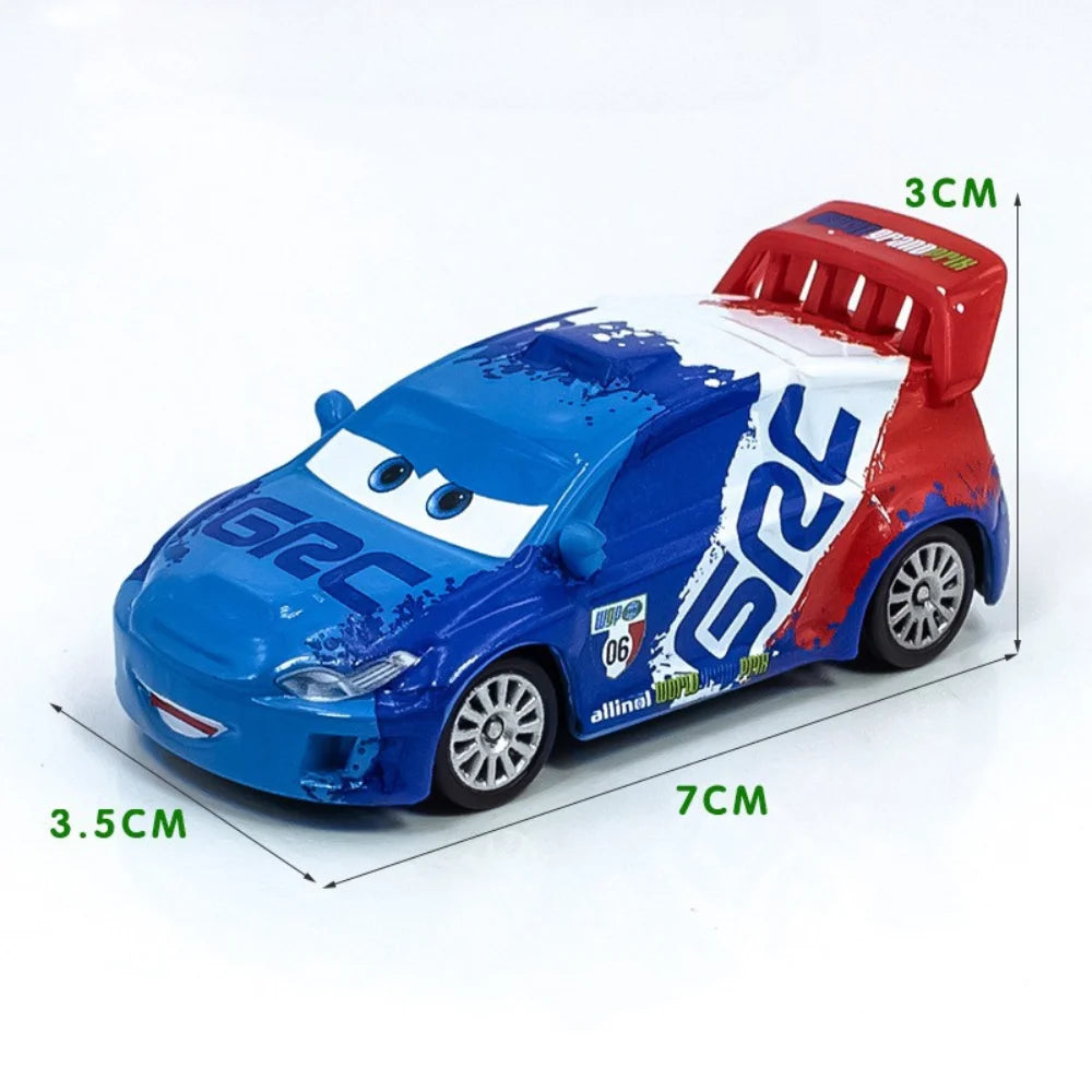 Pixar Cars Die-Cast Metal Model Cars – Lightning McQueen & Friends