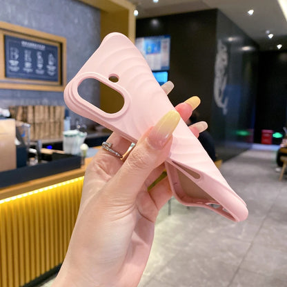 Water Ripple Silicone Magsafe Wireless Charge Magnetic Phone Case Iphone 17 Pro Max 15 14 13 16 Soft
