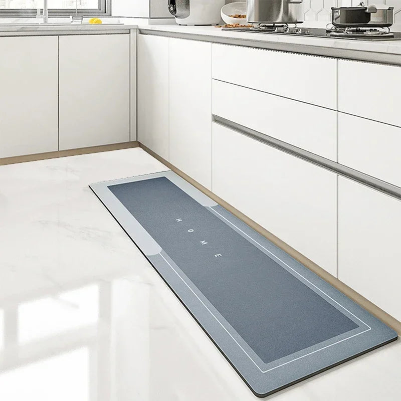 Diatomite Kitchen Mat – Non-Slip Super Absorbent Floor Rug