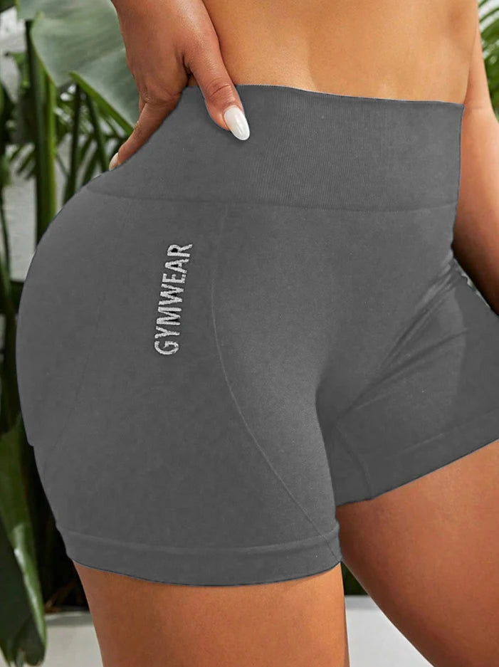 Women's High-Waist Seamless Workout Shorts – Yoga & Gym