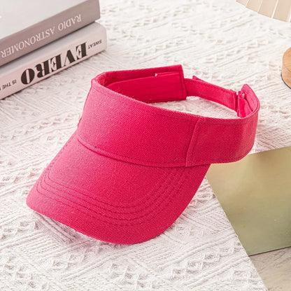 Sun Visor Cap – Adjustable Breathable Outdoor Sports Hat
