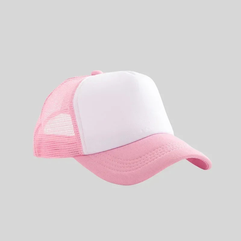 Custom Logo Trucker Hat – Personalized Mesh Baseball Cap