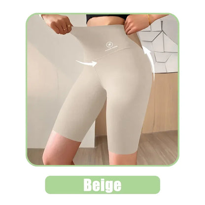 High Waist Biker Shorts for Women – Push Up Gym Cycling Yoga Leggings