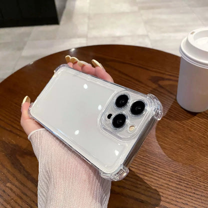Four Corner Airbag Protection Drop Precision Hole Shockproof Case Iphone 17 16 15 14 13 12 11 Pro