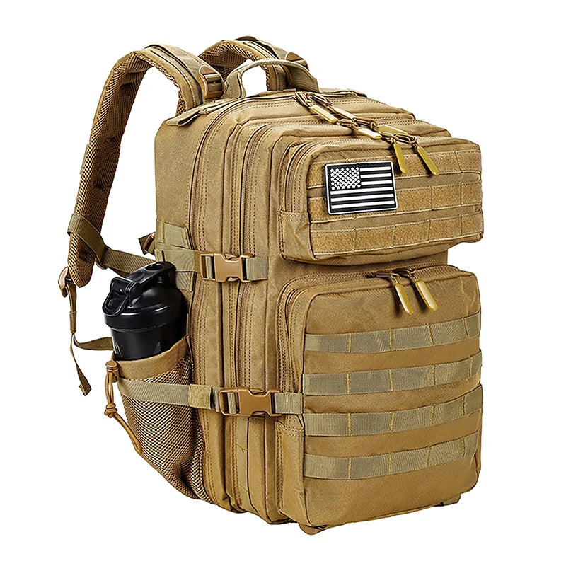 Tactical Backpack – Waterproof MOLLE Military Bag for Men & Women