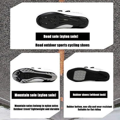 SPD Cycling Shoes - Breathable MTB & Road Bike Sneakers for Men and Women
