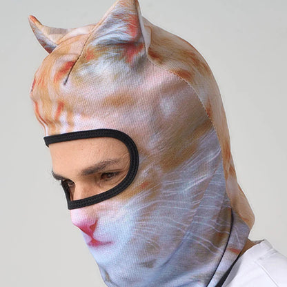 3D Cat Balaclava Full Face Mask with Ears