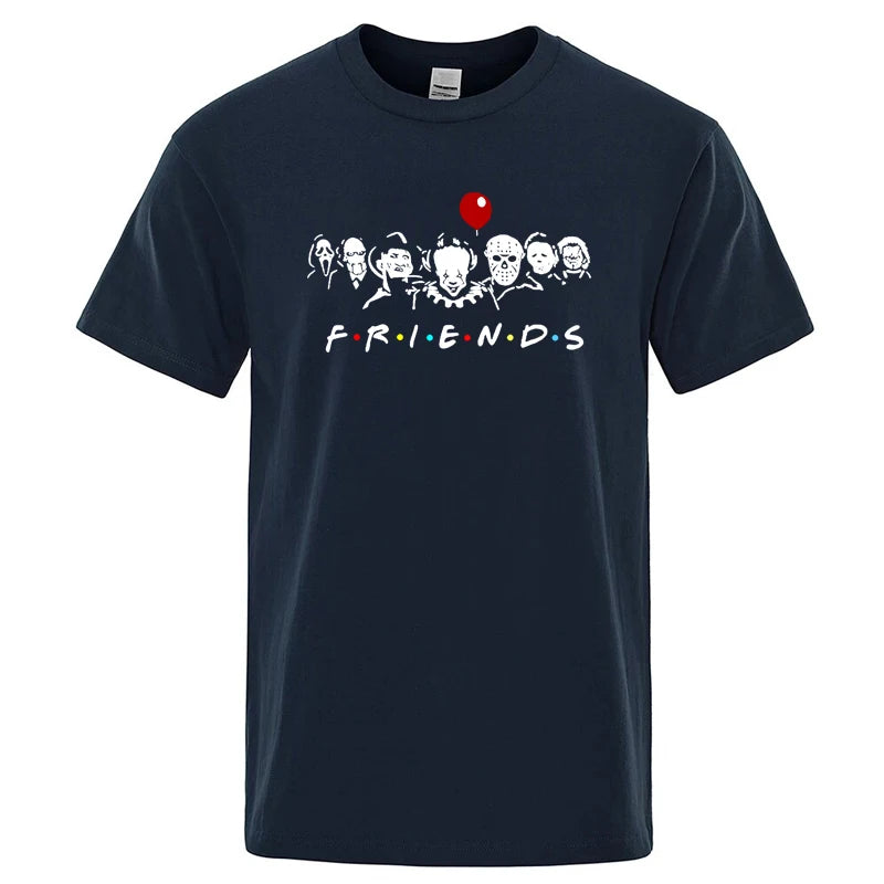 Funny Friends Graphic T Shirt 100% Cotton Casual Tee