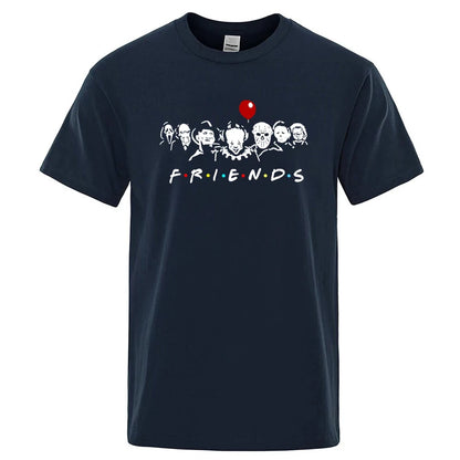 Funny Friends Graphic T Shirt 100% Cotton Casual Tee