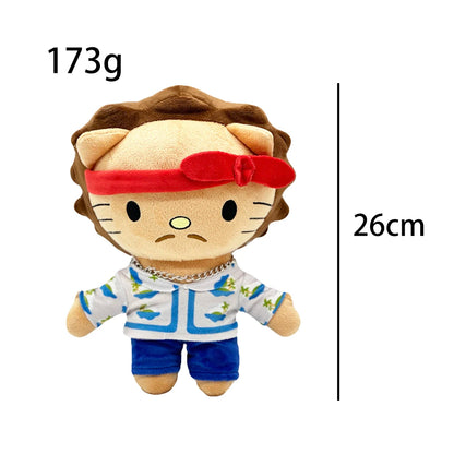 Hip-Hop Cat Plush Toy Doll – Rapper Style Stuffed Animal