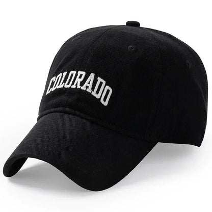 Embroidered Baseball Cap – Deep Crown Wide Brim Sun Hat