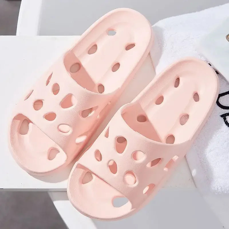 EVA Hole Slides – Unisex Anti-Slip Bathroom Slippers