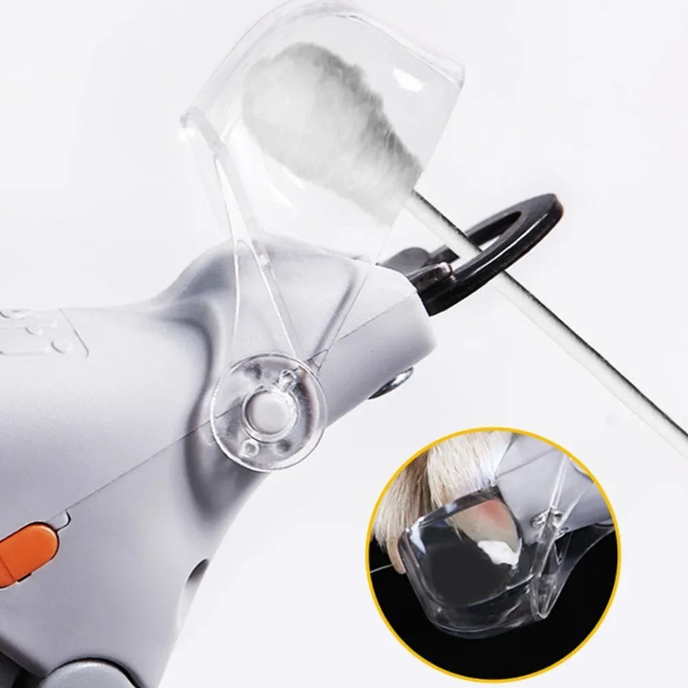 Professional Pet Nail Clipper with LED Light & Magnifier
