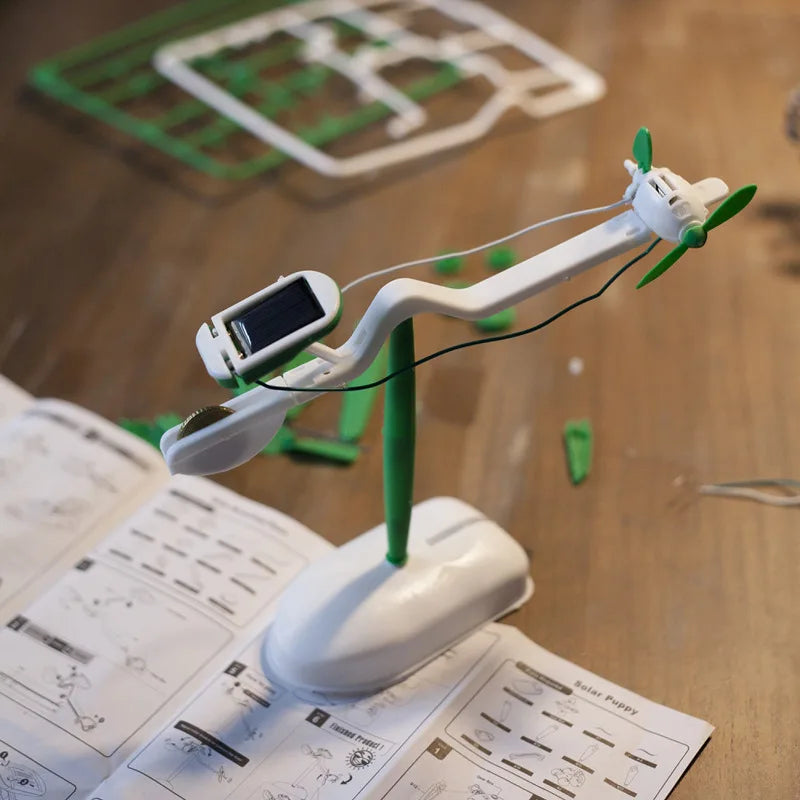 6-in-1 Solar Power Robot Kit – DIY Science Toy for Kids