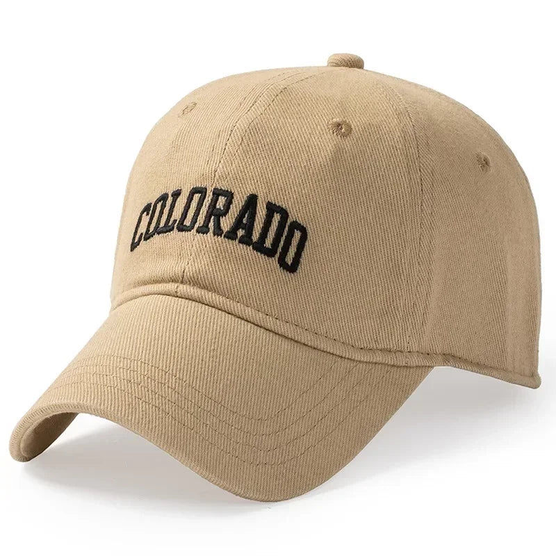 Embroidered Baseball Cap – Deep Crown Wide Brim Sun Hat