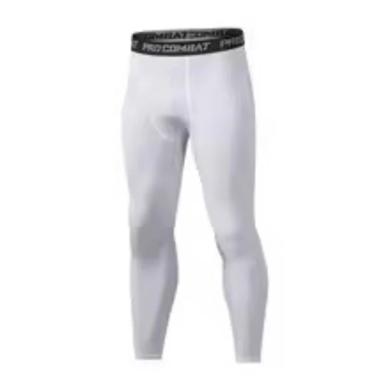 Men's Compression Leggings – Running Workout Tight Pants