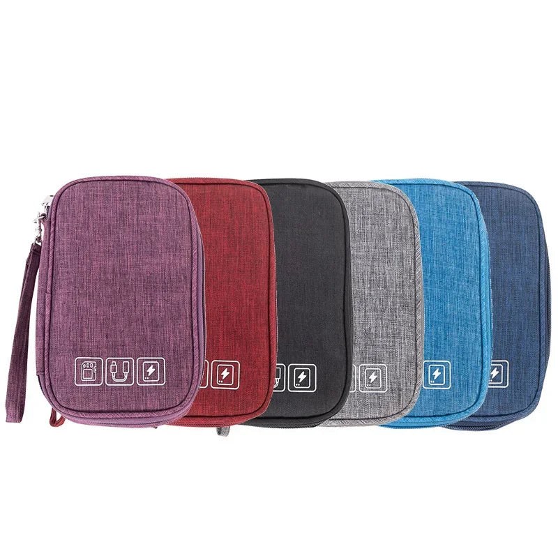 Electronic Organizer Bag – Waterproof Cable & Charger Storage Pouch
