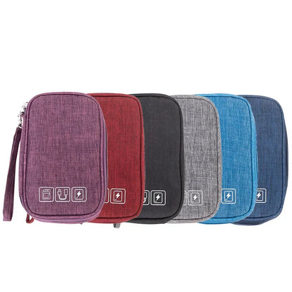 Electronic Organizer Bag – Waterproof Cable & Charger Storage Pouch