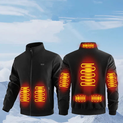8-Zone Electric Heated Jacket for Men & Women