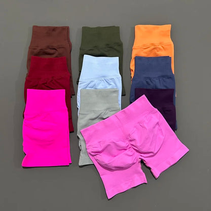 Scrunch Butt Biker Shorts for Women – High Waist Gym Workout Yoga