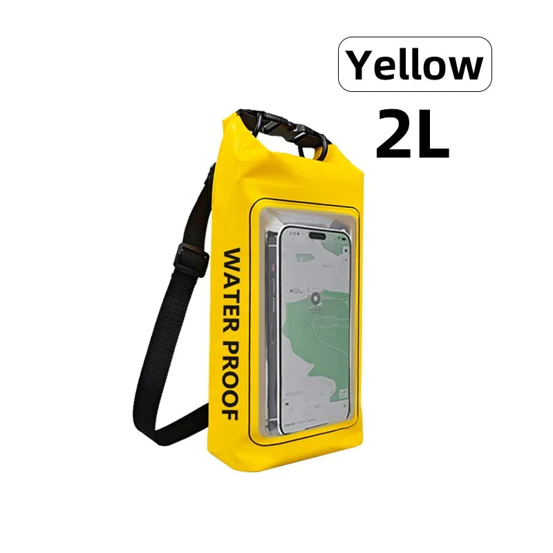 Waterproof Dry Bag with Touch Screen Window – 2L & 5L