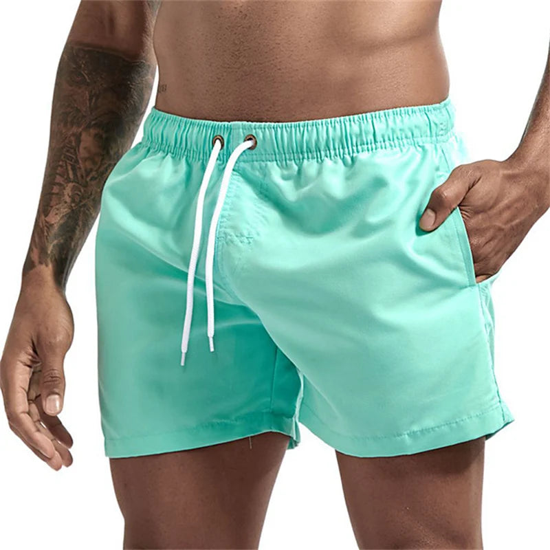 Men's Swim Trunks – Quick Dry Board Shorts with Mesh Lining