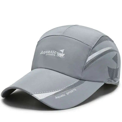 Aquatic Sports Embroidered Baseball Cap – Lightweight Mesh Unisex Hat