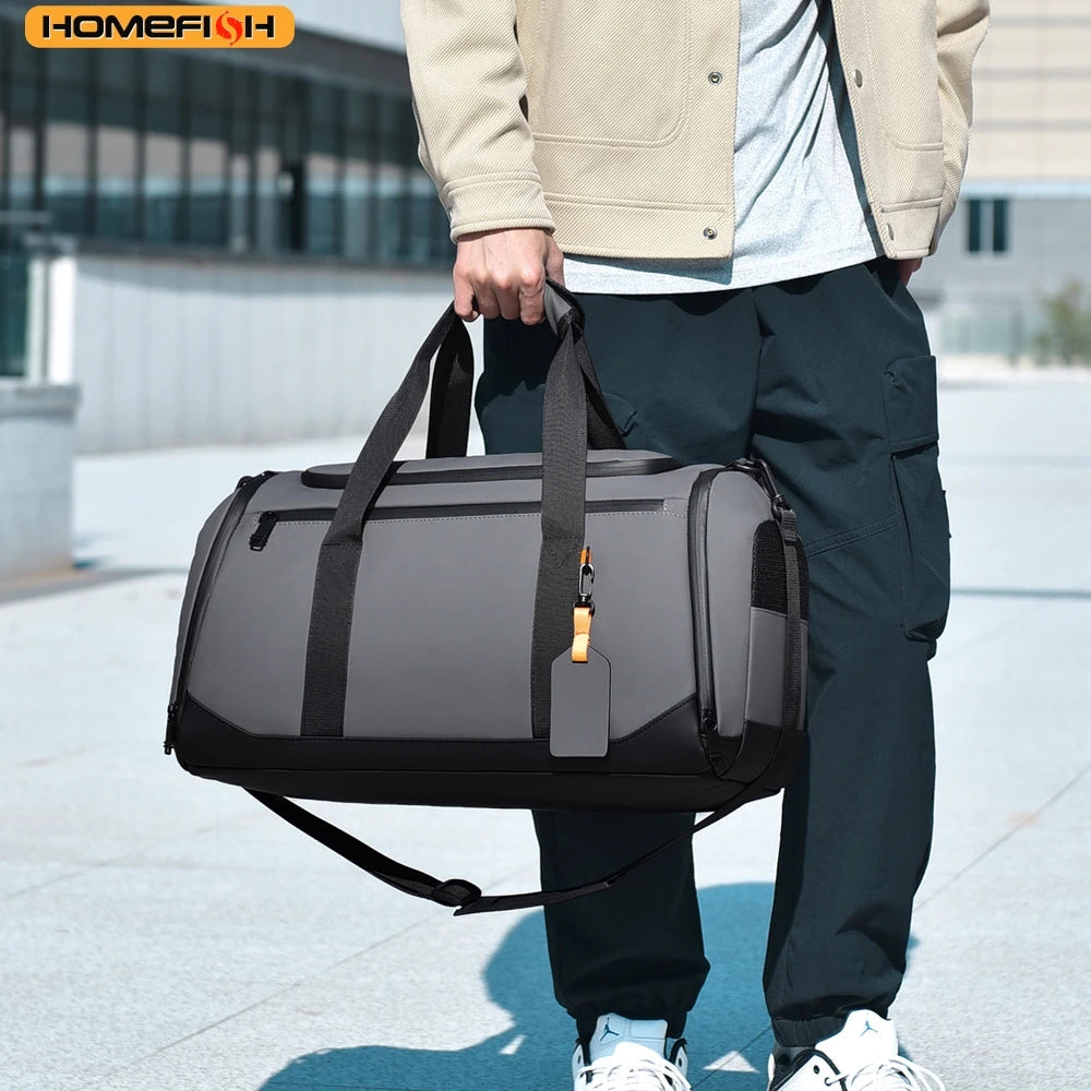 Large Travel Duffel Bag – Durable Oxford Overnight & Gym Bag